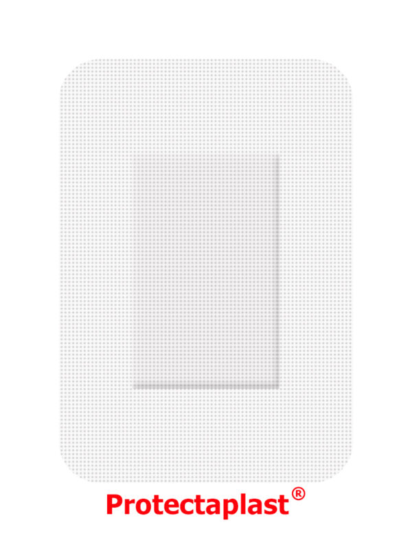 Protectaplast soft, non woven pleister voor gevoelige huid, 50 x 72 mm, 50 stuks