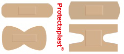 Protectaplast Universeel huidkleurige pleister assorti, 100 stuks