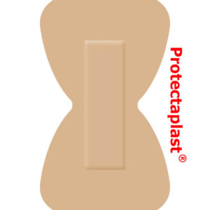 Protectaplast Universeel huidkleurige vlinderpleister 68 x 38 mm, 50 stuks