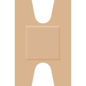Protectaplast Universeel huidkleurige ankerpleister 68 x 38 mm, 50 stuks