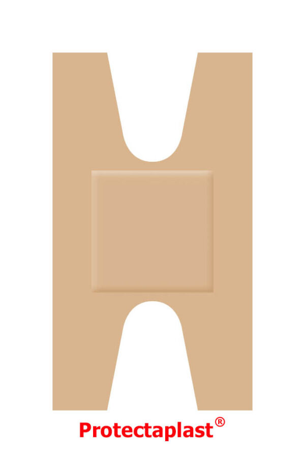 Protectaplast Universeel huidkleurige ankerpleister 68 x 38 mm, 50 stuks