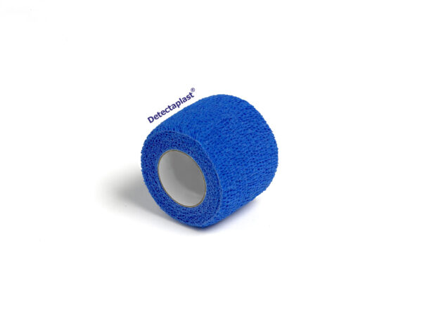 Detectaplast zelfklevend verband  Blauw HACCP, 5 cm x 4.5 mtr
